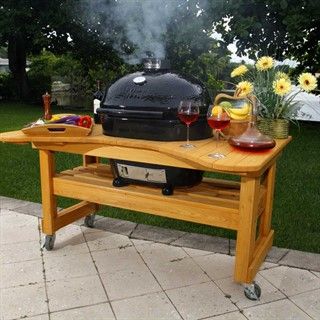 Керамический угольный гриль — уникальная возможность готовить любые блюда