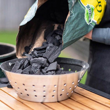  Стальная чаша для угля для гриля Big Green Egg L – фотография 6