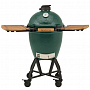 Керамический гриль  Big Green Egg M с ножками и столиками