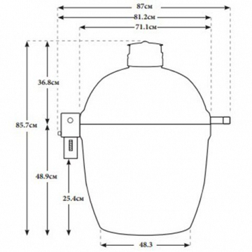 Керамический гриль  Kamado Joe Big II – фотография 15