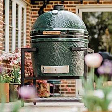 Керамический гриль  Big Green Egg XXL на модульной подставке – фотография 2