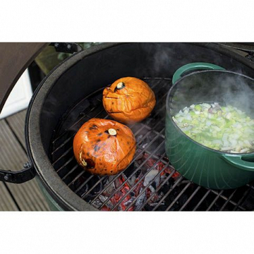  Жаровня чугунная круглая Big Green Egg 4.0л – фотография 2