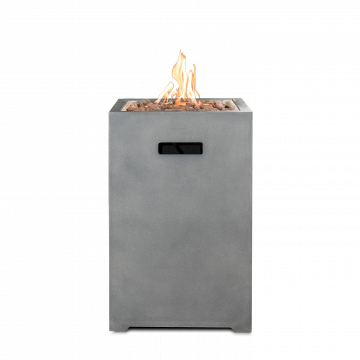  Стол-камин газовый Сlifton Compact Square Grey – фотография 1